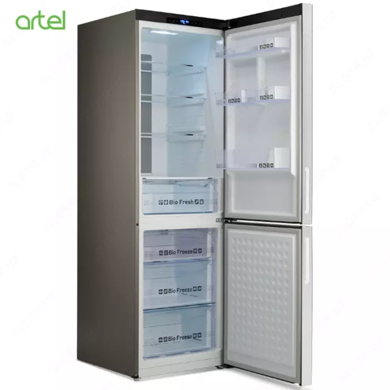 Двухкамерный холодильник Artel Simfoniya HD 430RWENEG с Дисплей Бежевый