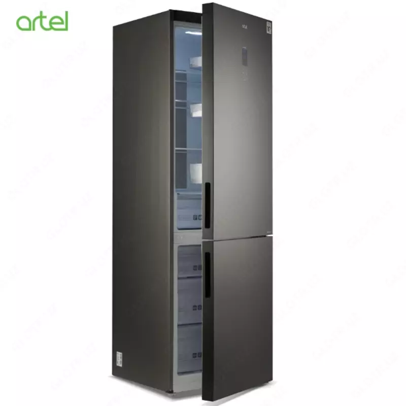 Двухкамерный холодильник Artel Simfoniya HD 430RWENEG с Дисплей Темный Серый