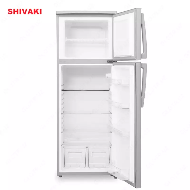 Двухкамерный холодильник Shivaki HD 341 FN Стальной