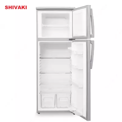 Двухкамерный холодильник Shivaki HD 341 FN Стальной