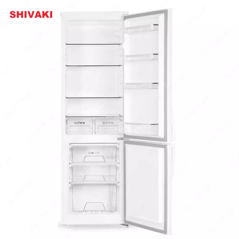 Двухкамерный холодильник Shivaki HD 345 RN Белый