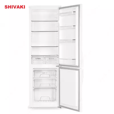 Двухкамерный холодильник Shivaki HD 345 RN Белый