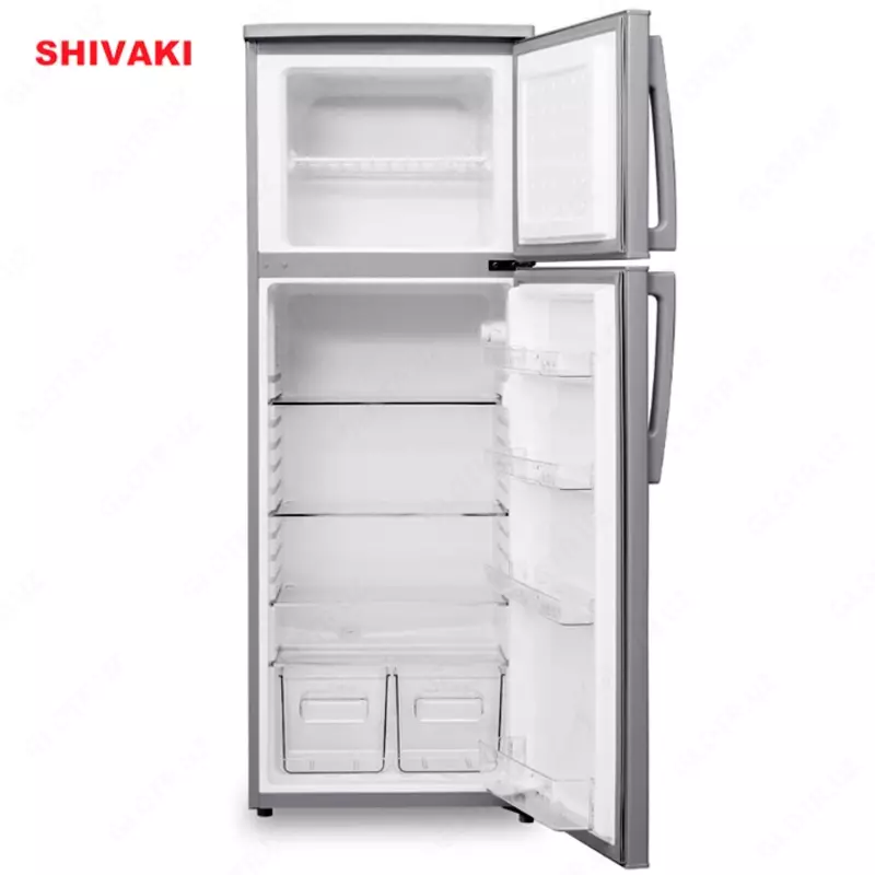Двухкамерный холодильник Shivaki HD 341 FN Серый
