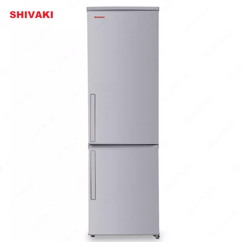 Двухкамерный холодильник Shivaki HD 345 RN Стальной