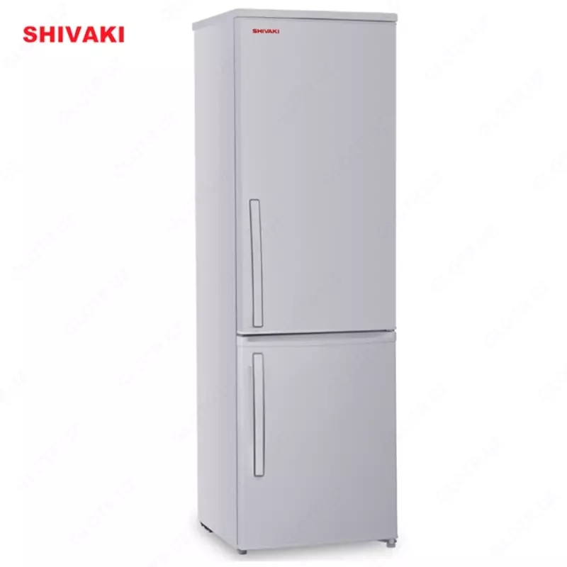 Двухкамерный холодильник Shivaki HD 345 RN Стальной