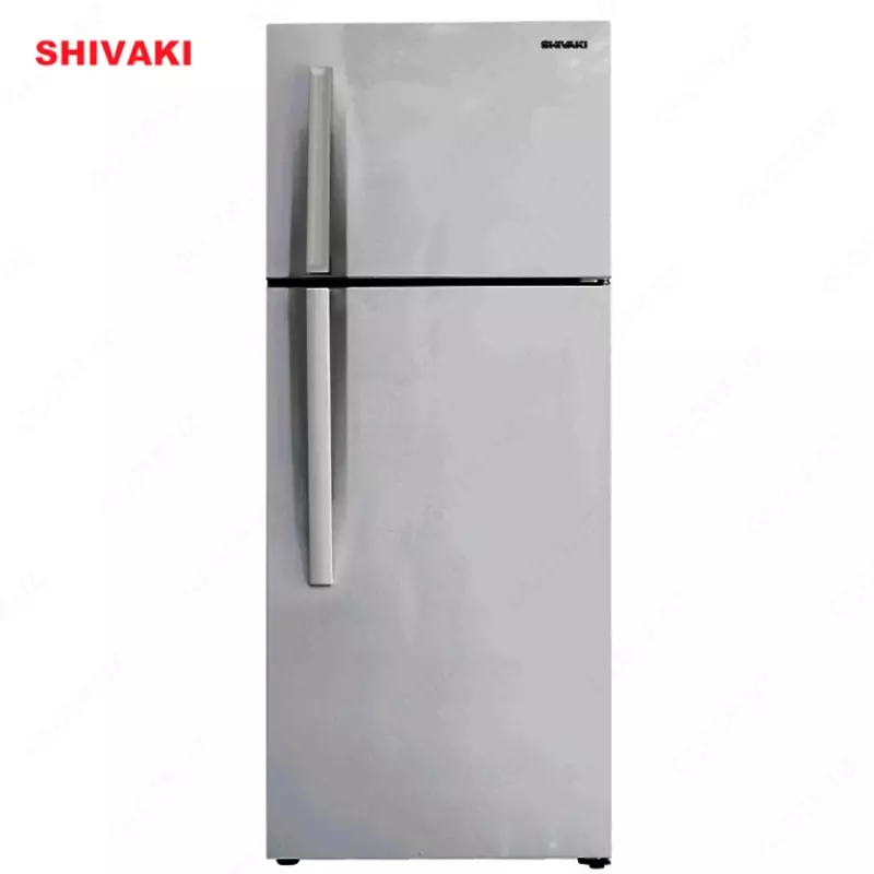 Двухкамерный холодильник Shivaki HD 395 FWENH Inverter Стальной