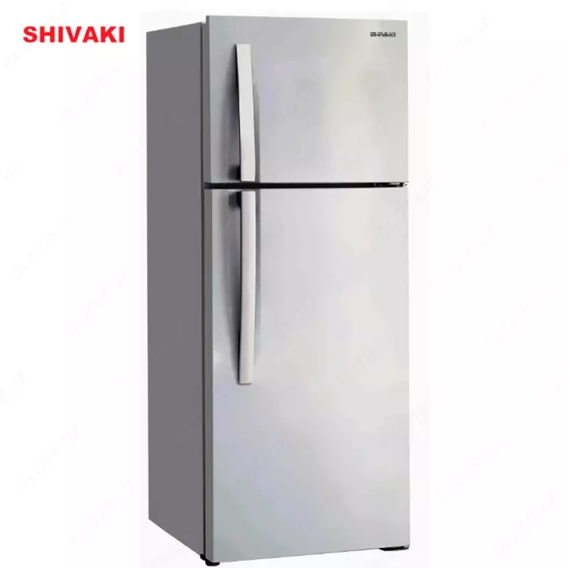 Двухкамерный холодильник Shivaki HD 395 FWENH Inverter Стальной