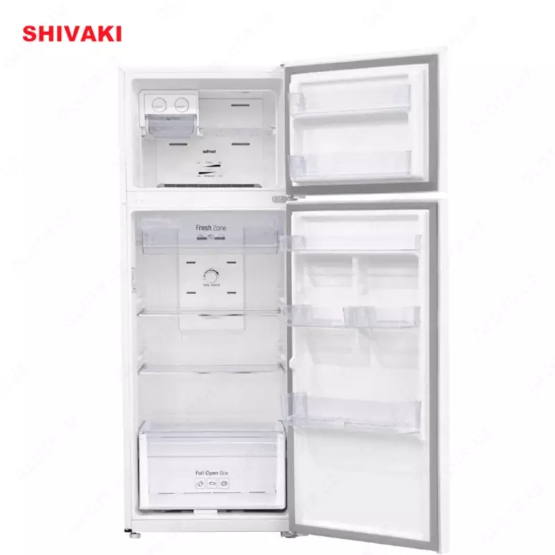 Двухкамерный холодильник Shivaki HD 360 FWENH Inverter Белый
