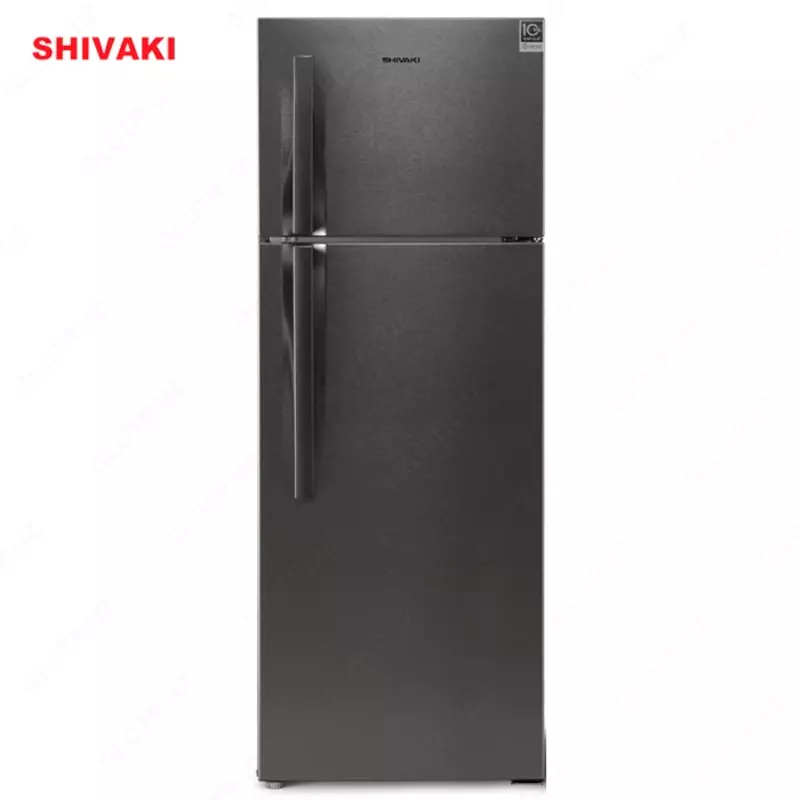 Двухкамерный холодильник Shivaki HD360-FWENH Inverter Графитовый