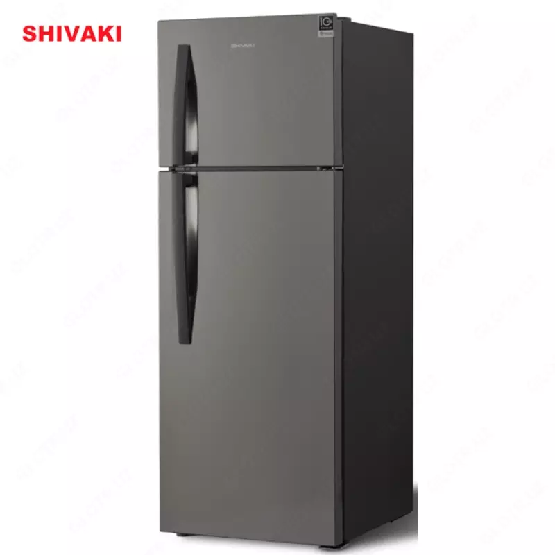 Двухкамерный холодильник Shivaki HD360-FWENH Inverter Графитовый