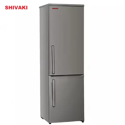 Двухкамерный холодильник HD-345 RN Тёмный стальной