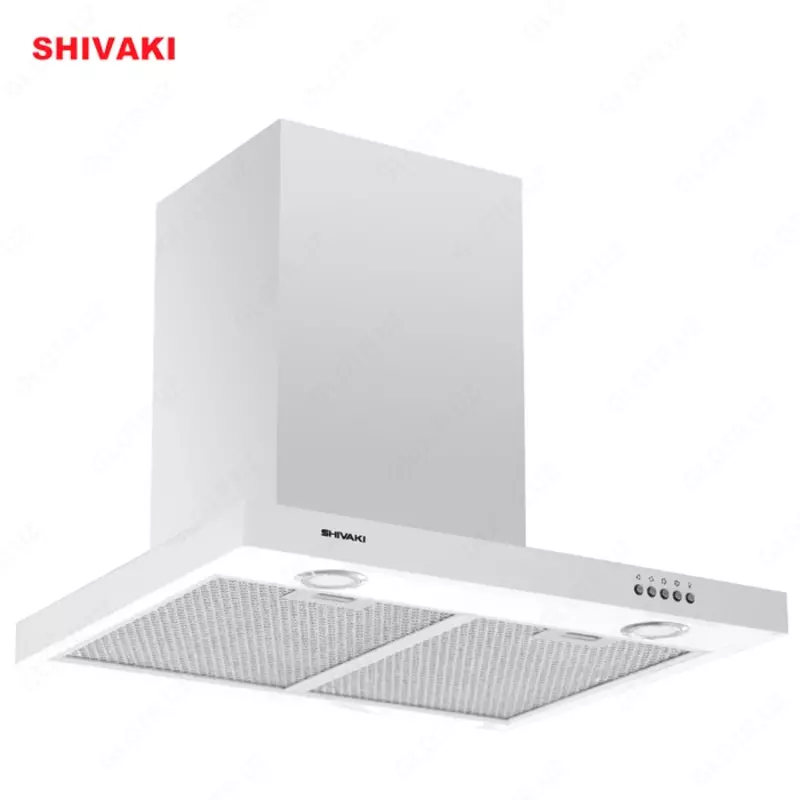 Кухонная вытяжка Shivaki 1460 T Shape Белый