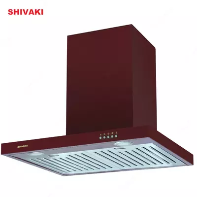 Кухонная вытяжка Shivaki 1460 T Shape Бордовый