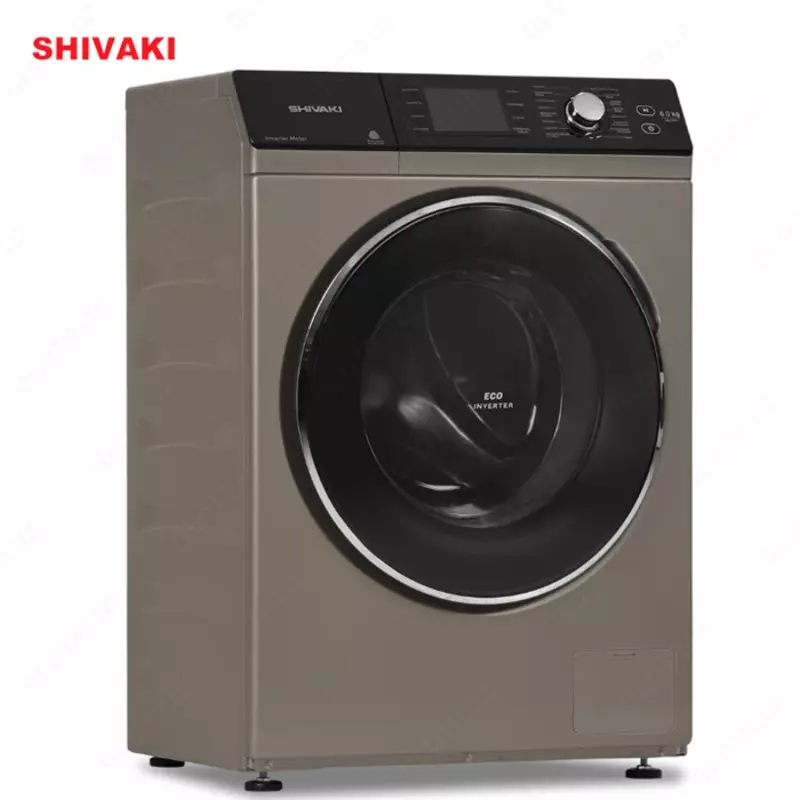 Стиральная машина автомат Shivaki WF60K025CG 6кг Коричневый