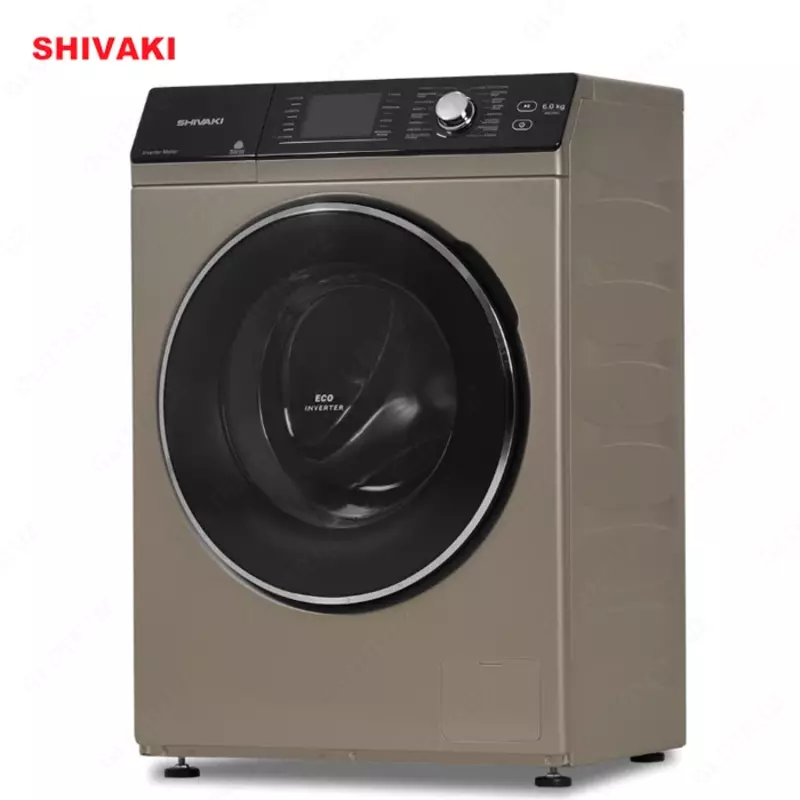 Стиральная машина автомат Shivaki WF60K025CG 6кг Коричневый