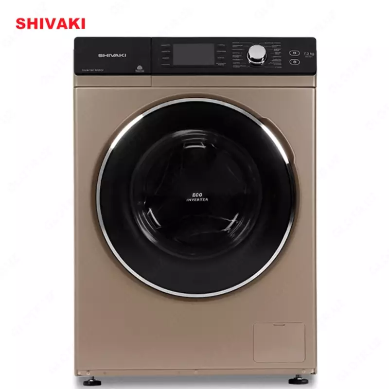 Стиральная машина автомат Shivaki WF70H225CG 7кг Коричневый