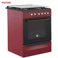 Комбинированная плита Shivaki 6300-K Бордовый - 2 806 000 сум