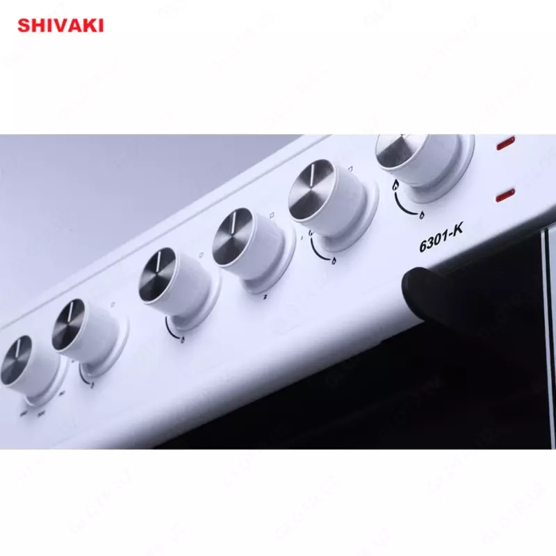 Комбинированная плита Shivaki 6301-K Коричневый