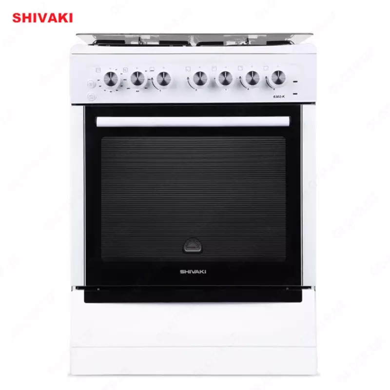 Комбинированная плита Shivaki 6302-K Белый