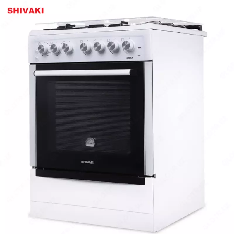 Комбинированная плита Shivaki 6302-K Белый