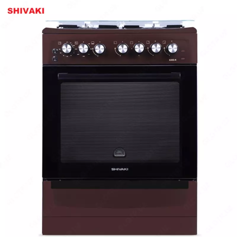 Комбинированная плита Shivaki 6302-K Коричневый