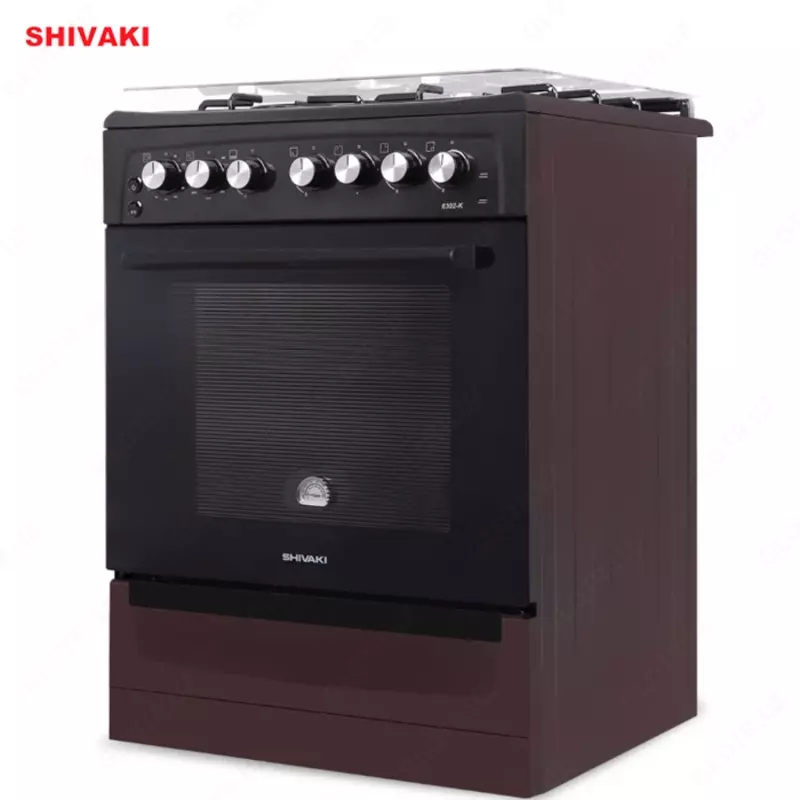 Комбинированная плита Shivaki 6302-K Коричневый