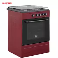 Газовая плита Shivaki 6400-G Бордовый - 2 684 000 сум