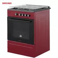 2 684 000 сум Газовая плита Shivaki 6400-G Бордовый