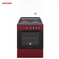 Газовая плита Shivaki 6400-G Бордовый Только в розницу