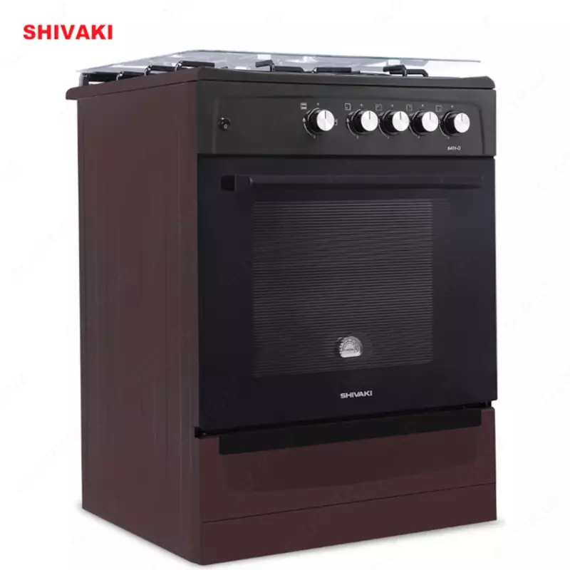 Газовая плита Shivaki 6401-G Коричневый