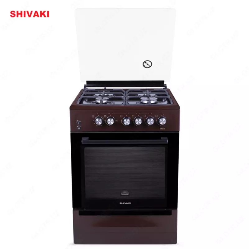 Газовая плита Shivaki 6402-G Коричневый