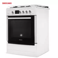 Комбинированная плита Shivaki 6403-E Белый - 3 599 000 сум