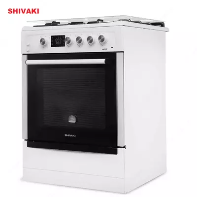 Комбинированная плита Shivaki 6403-E Белый
