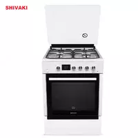 Комбинированная плита Shivaki 6403-E Белый Только в розницу