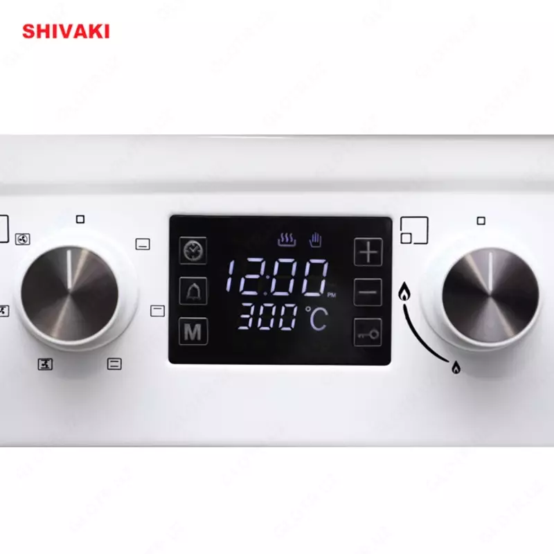 Комбинированная плита Shivaki 6403-E Коричневый