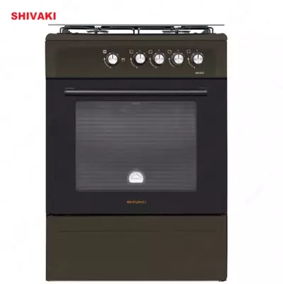 Газовая плита Shivaki 6400-G ГП с Газ контроль Коричневый