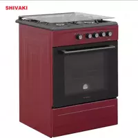 Газовая плита Shivaki 6400-G ГП с Газ контроль Бордовый - 2 684 000 so'm
