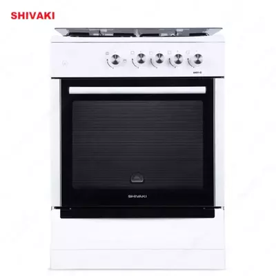 Газовая плита Shivaki 6401-G ГП с Газ контроль Белый