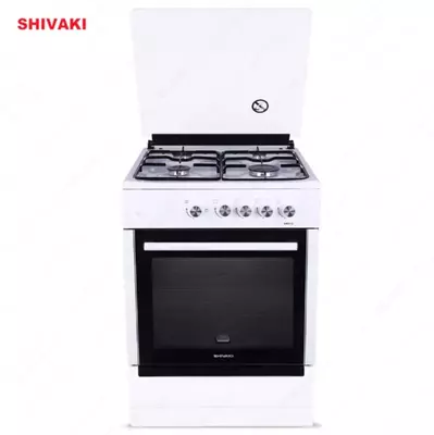 Газовая плита Shivaki 6401-G ГП с Газ контроль Белый