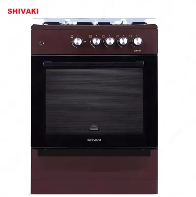 Газовая плита Shivaki 6401-G ГП с Газ контроль Коричневый