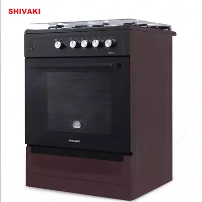 Газовая плита Shivaki 6401-G ГП с Газ контроль Коричневый