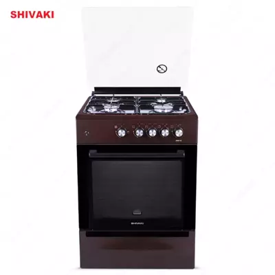 Газовая плита Shivaki 6401-G ГП с Газ контроль Коричневый