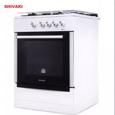 Газовая плита Shivaki 6401-G ГП с Газ контроль Серый