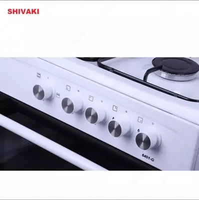 Газовая плита Shivaki 6401-G ГП с Газ контроль Серый