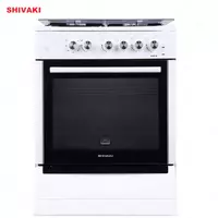 Комбинированная плита Shivaki 6301-K КП с Газ контроль Белый