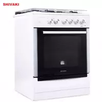 Комбинированная плита Shivaki 6301-K КП с Газ контроль Белый - 3 172 000 сум