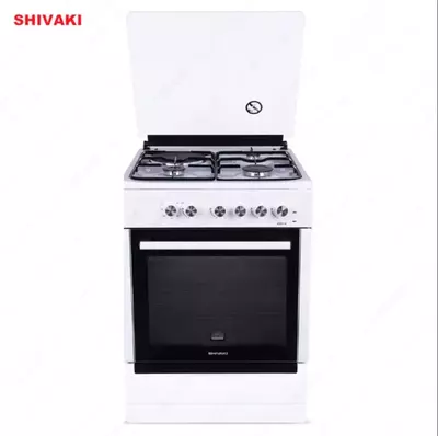 Комбинированная плита Shivaki 6301-K КП с Газ контроль Белый