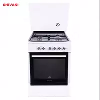 Комбинированная плита Shivaki 6301-K КП с Газ контроль Белый Только в розницу