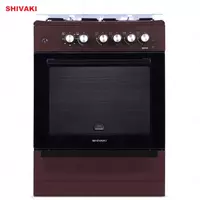 Комбинированная плита Shivaki 6301-K КП с Газ контроль Коричневый
