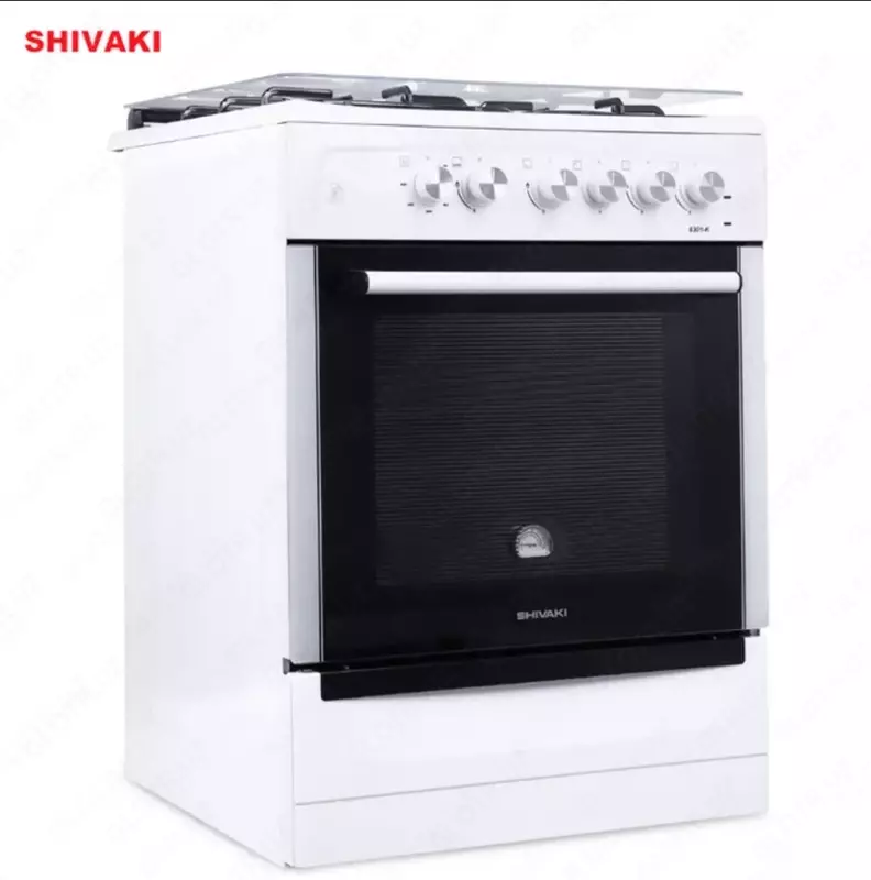 Комбинированная плита Shivaki 6301-K КП с Газ контроль Серый